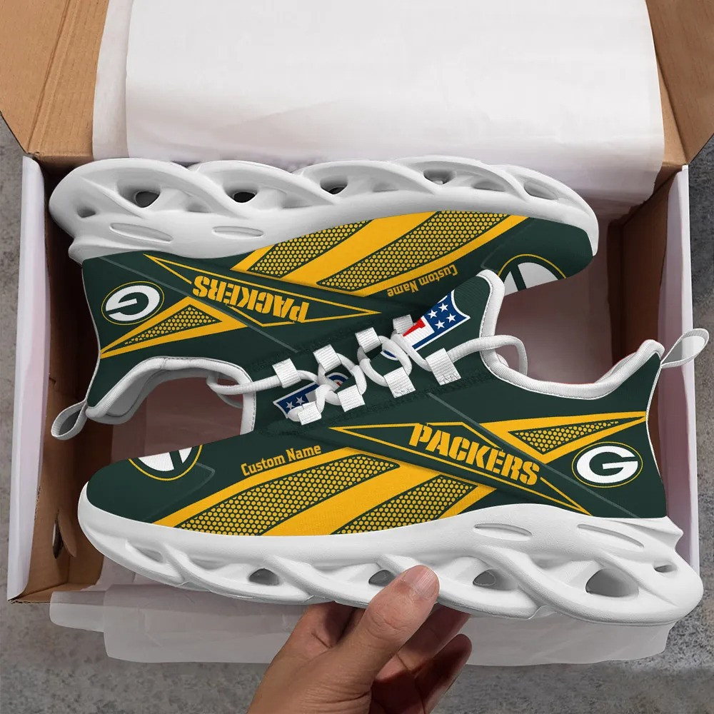 Green Bay Packers Max Soul Shoes Sneakers For Men And Women