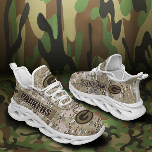 Green Bay Packers NFL Max Soul Shoes Sneakers For Men And Women