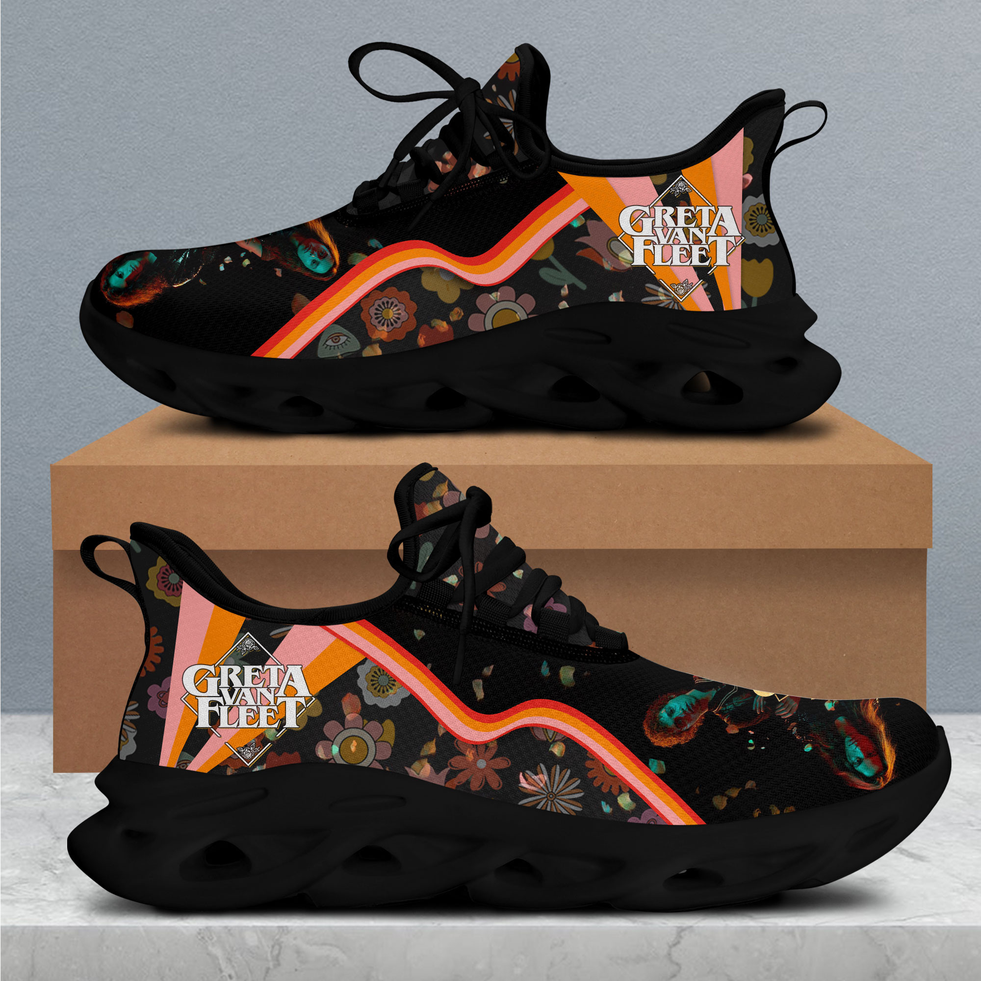 Greta Van Fleet Max Soul Shoes Sneakers For Men And Women