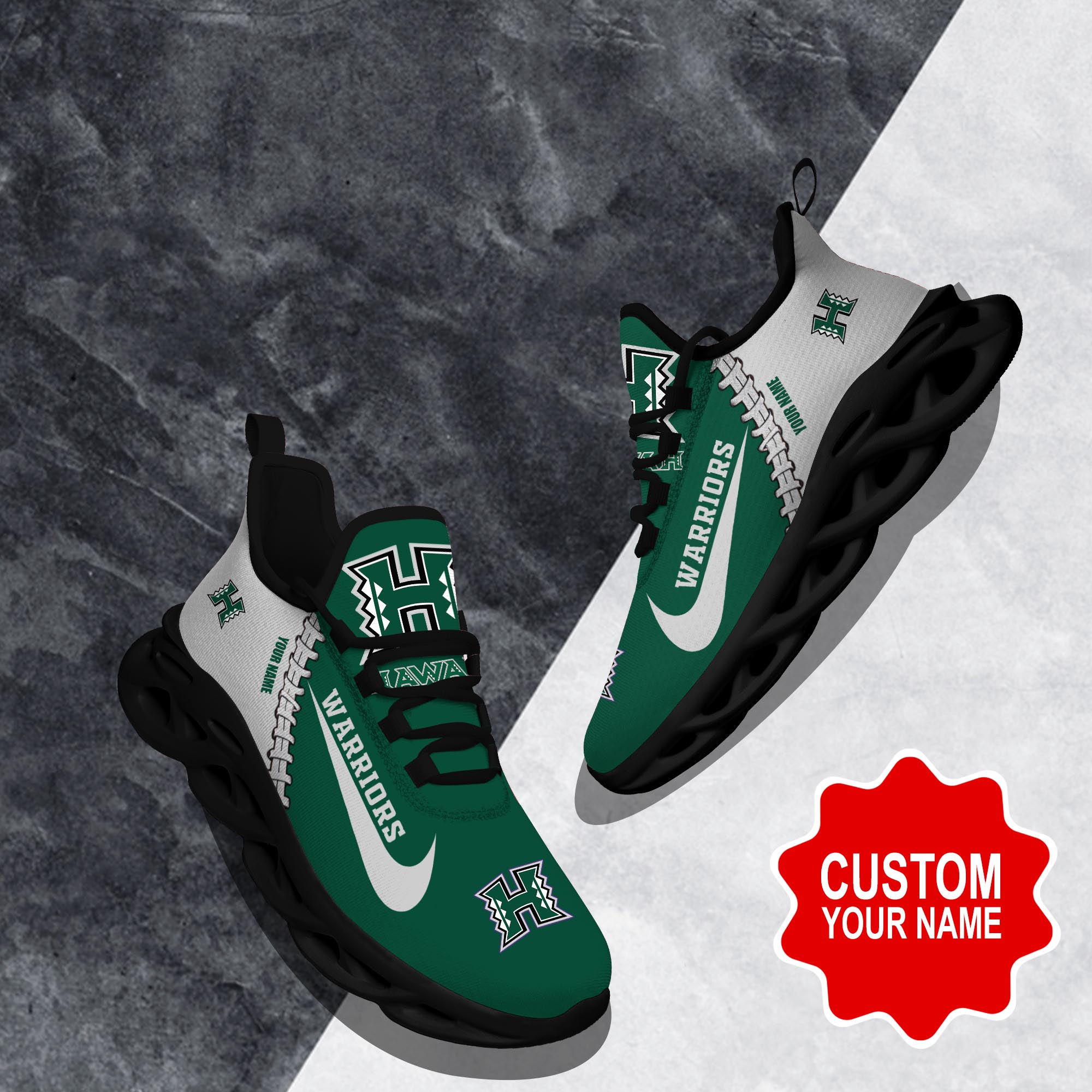 Hawaii Rainbow Warriors Max Soul Shoes Sneakers For Men And Women