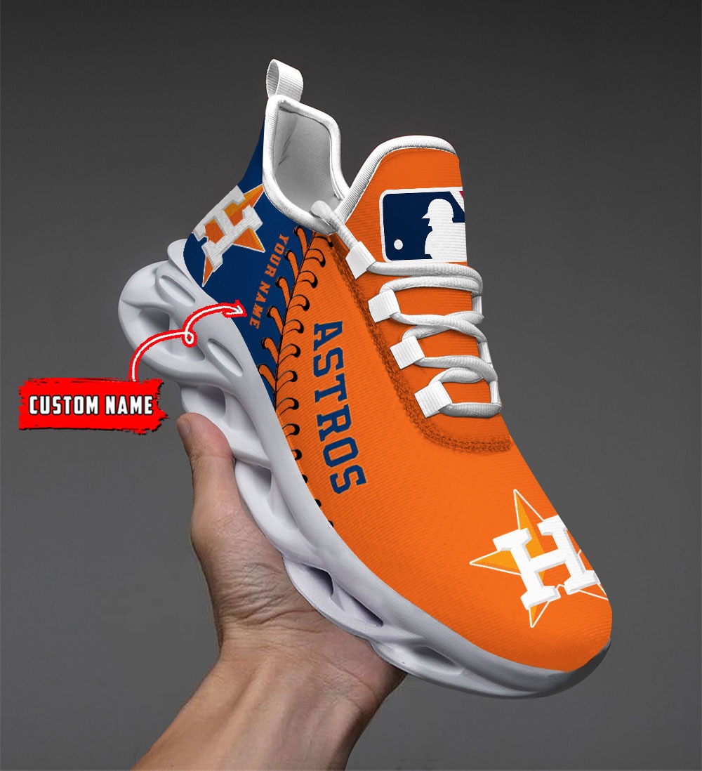 Houston Astros MLB Max Soul Shoes Sneakers For Men And Women