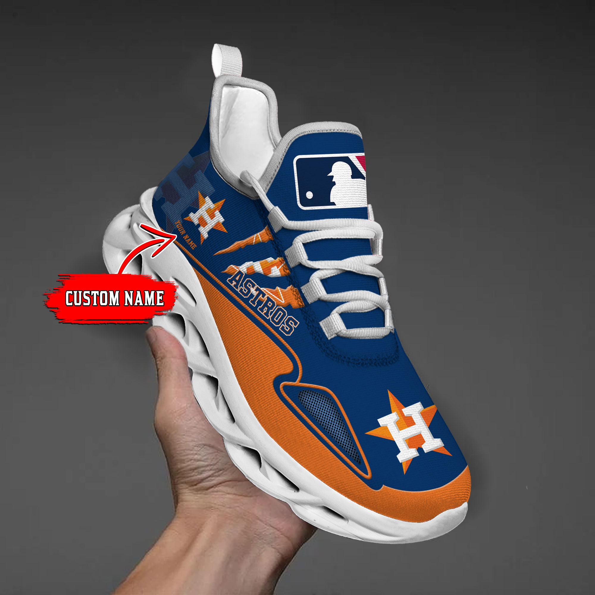 Houston Astros Max Soul Shoes Sneakers For Men And Women