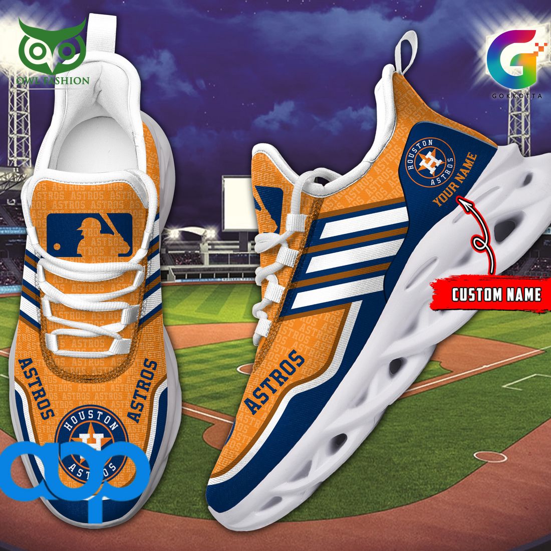 Houston Astros Max Soul Shoes Sneakers For Men And Women