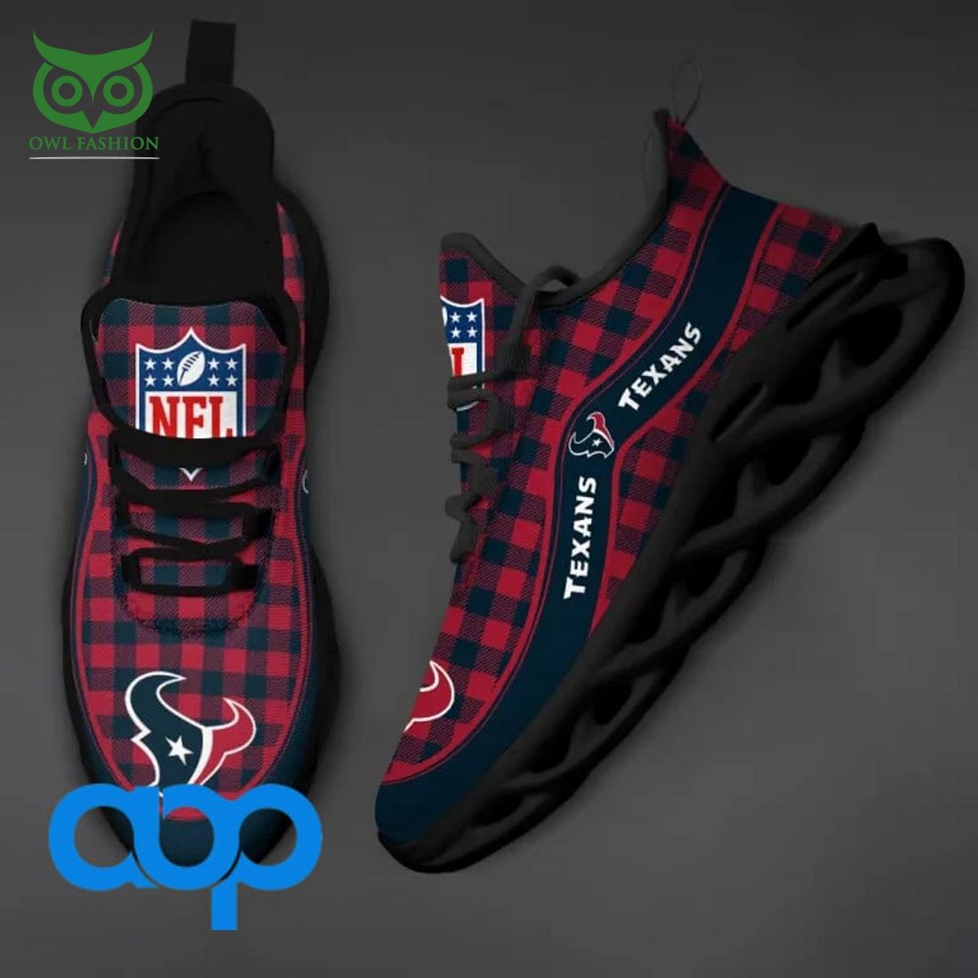 Houston Texans Max Soul Shoes Sneakers For Men And Women