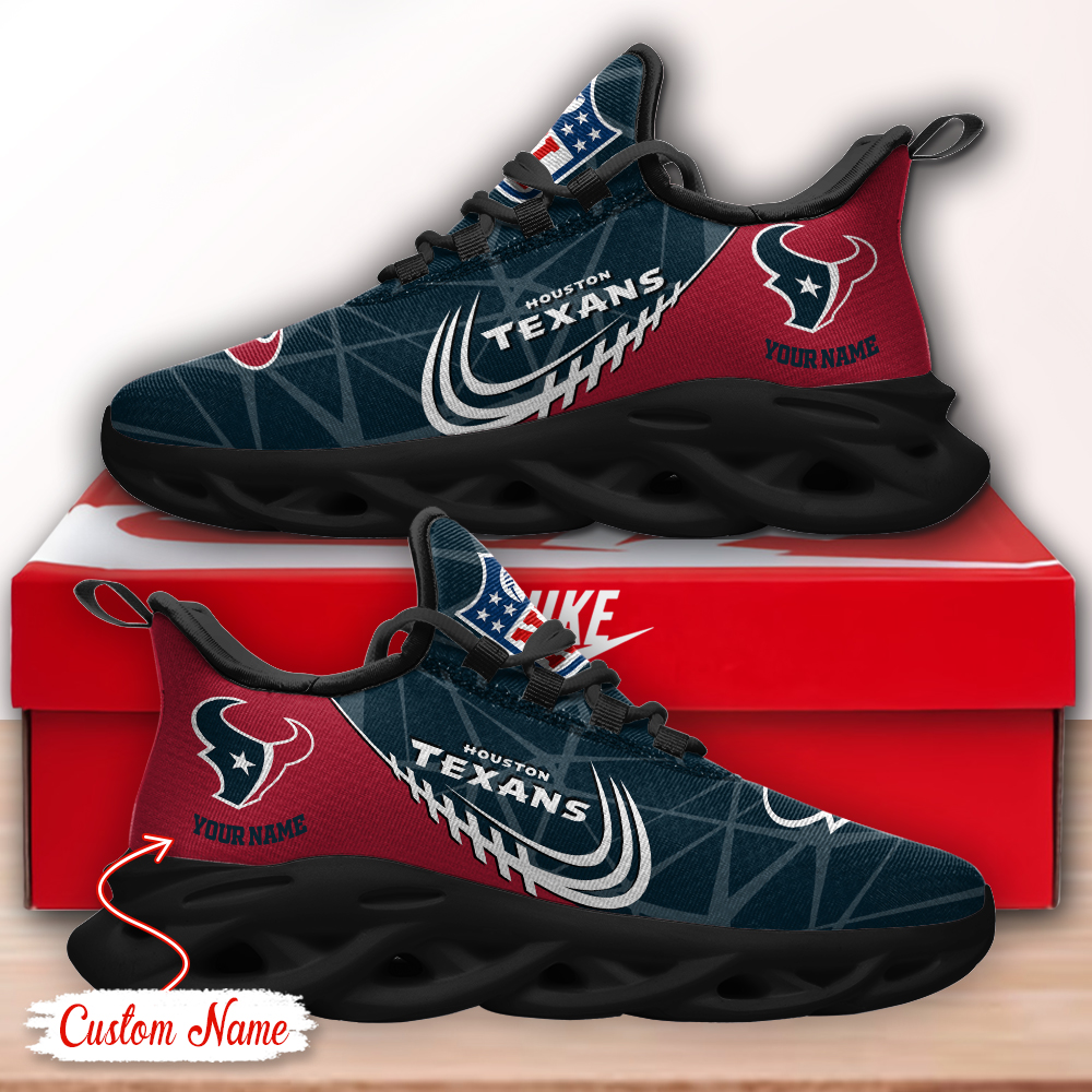 Houston Texans NFL Max Soul Shoes Sneakers For Men And Women