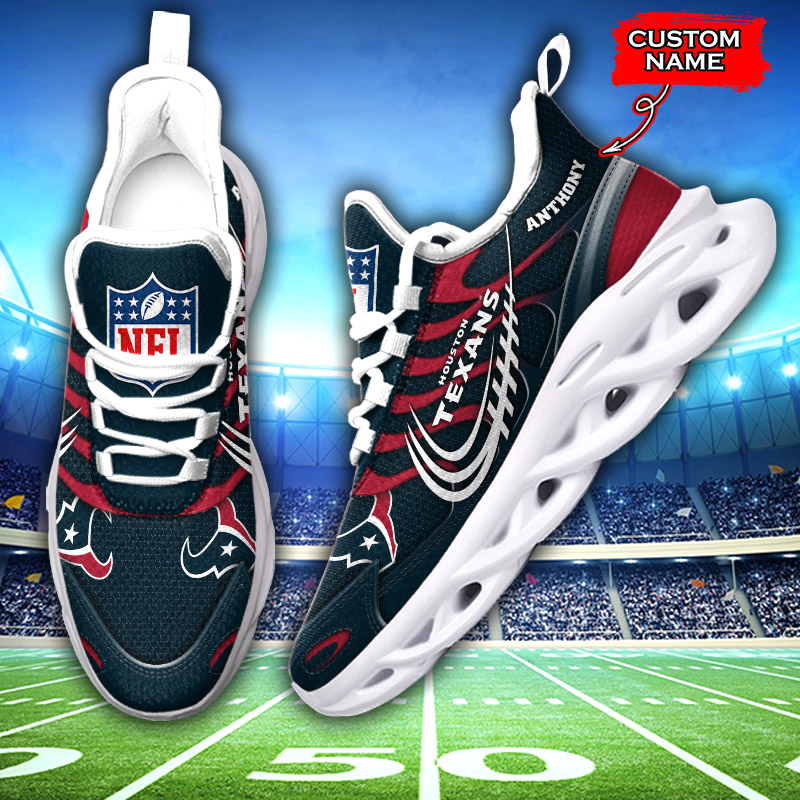 Houston Texans NFL Max Soul Shoes Sneakers For Men And Women