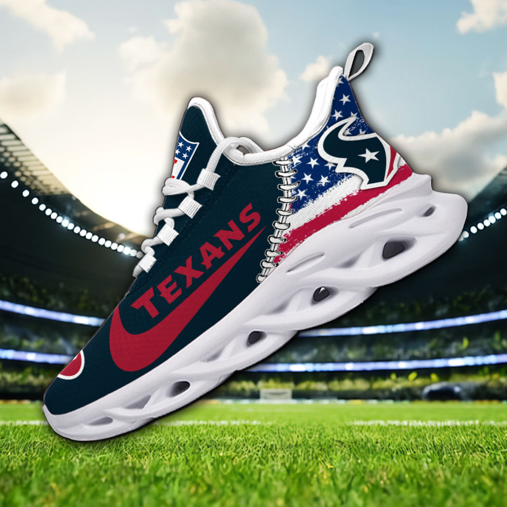 Houston Texans NFL Max Soul Shoes Sneakers For Men And Women