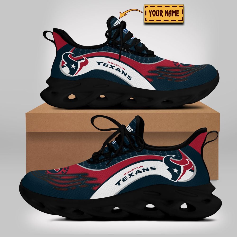 Houston Texans NFL Max Soul Shoes Sneakers For Men And Women