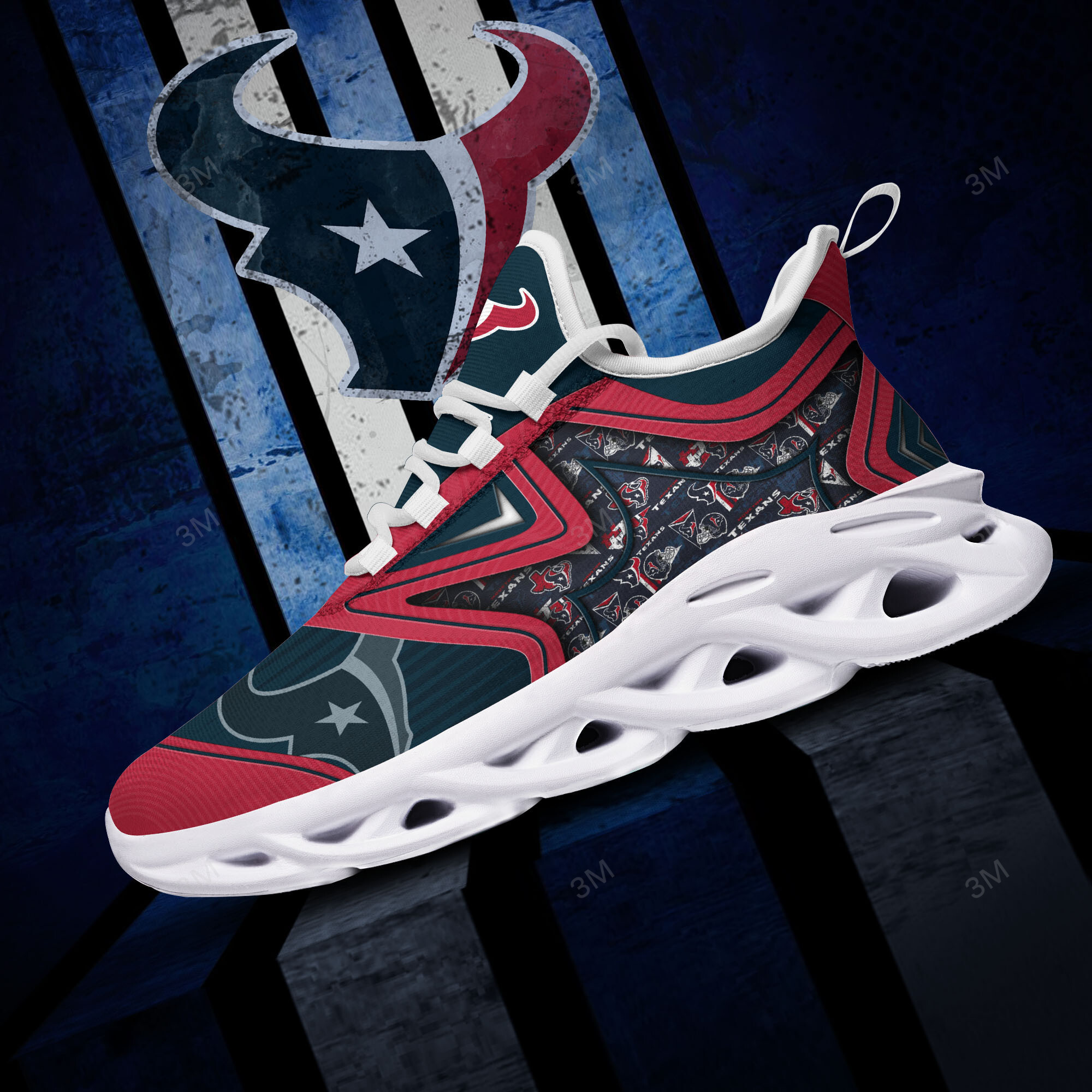 Houston Texans NFL Max Soul Shoes Sneakers For Men And Women