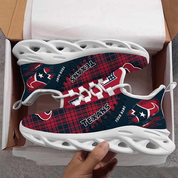 Houston Texans NFL Max Soul Shoes Sneakers For Men And Women