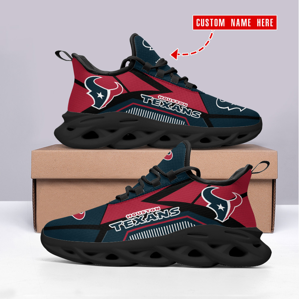 Houston Texans NFL Max Soul Shoes Sneakers For Men And Women