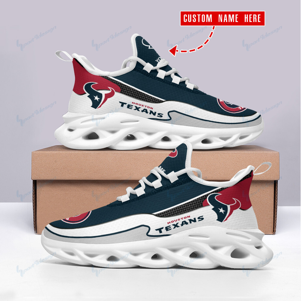 Houston Texans NFL Max Soul Shoes Sneakers For Men And Women