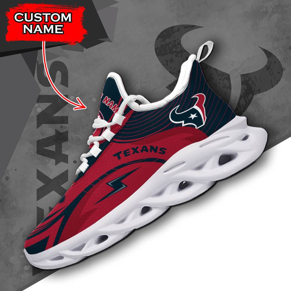 Houston Texans NFL Max Soul Shoes Sneakers For Men And Women