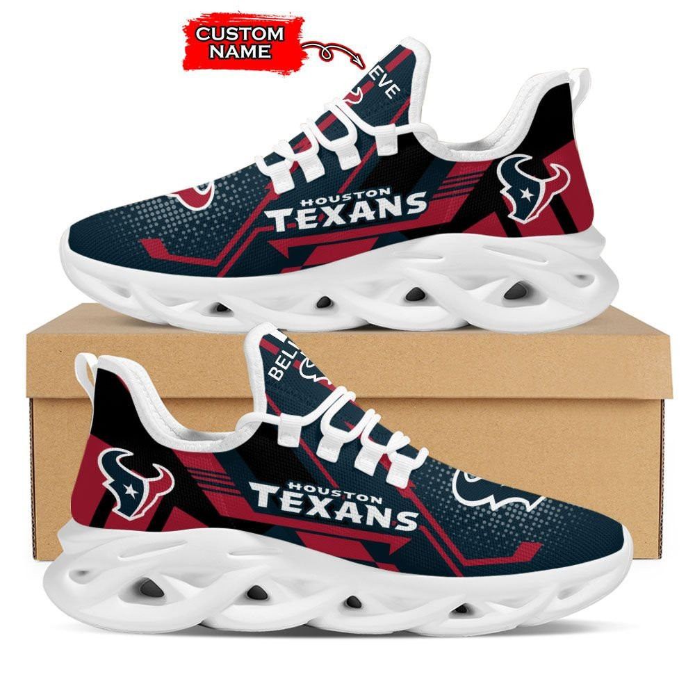 Houston Texans NFL Max Soul Shoes Sneakers For Men And Women