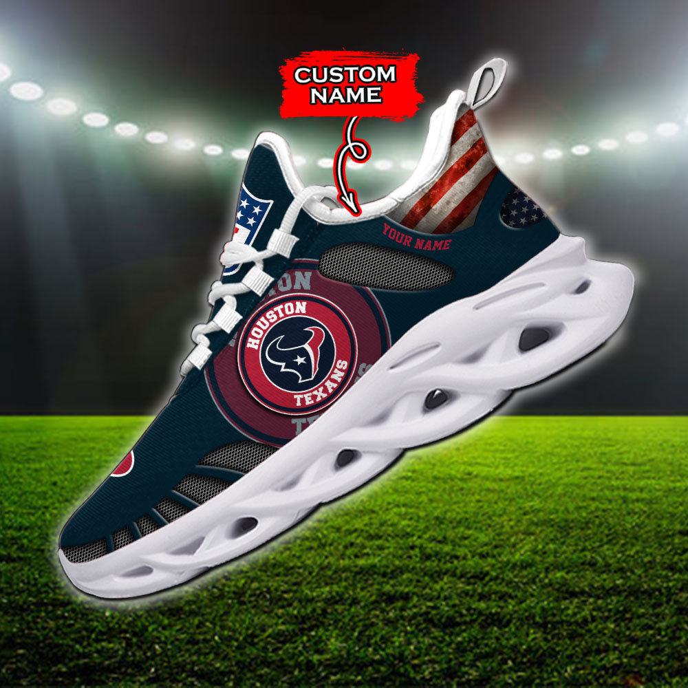 Houston Texans NFL Max Soul Shoes Sneakers For Men And Women