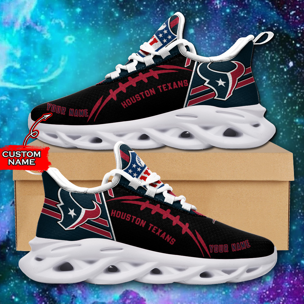 Houston Texans NFL Max Soul Shoes Sneakers For Men And Women