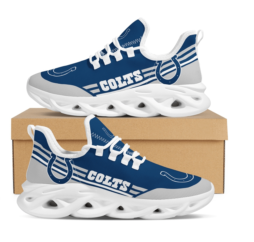 Indianapolis Colts Max Soul Shoes Sneakers For Men And Women