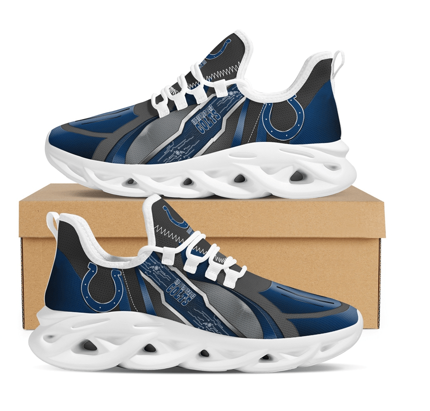 Indianapolis Colts Max Soul Shoes Sneakers For Men And Women