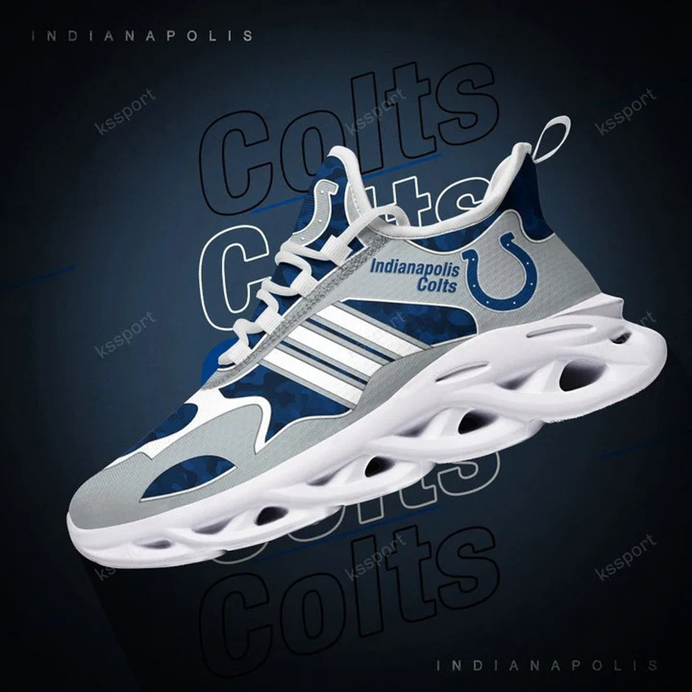 Indianapolis Colts Max Soul Shoes Sneakers For Men And Women