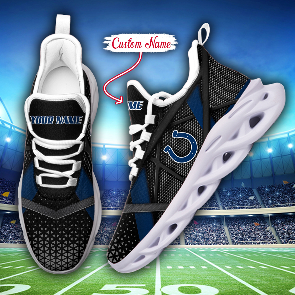 Indianapolis Colts NFL Max Soul Shoes Sneakers For Men And Women