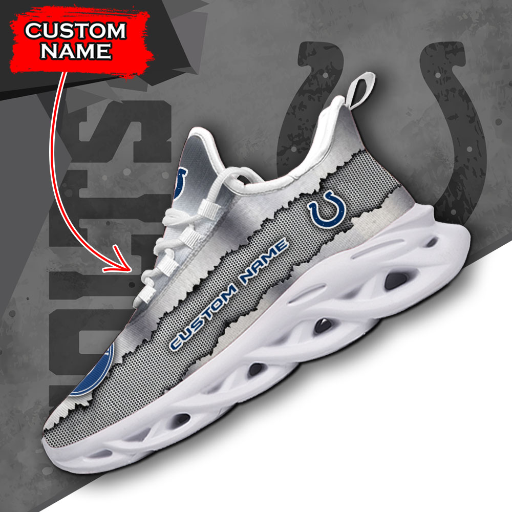Indianapolis Colts NFL Max Soul Shoes Sneakers For Men And Women