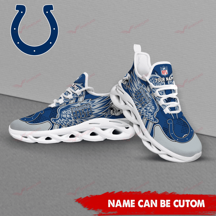 Indianapolis Colts NFL Max Soul Shoes Sneakers For Men And Women