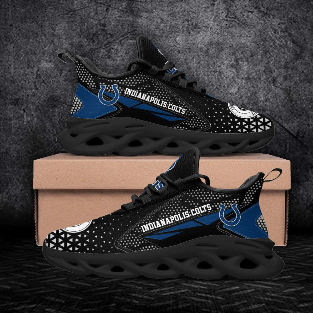 Indianapolis Colts NFL Max Soul Shoes Sneakers For Men And Women