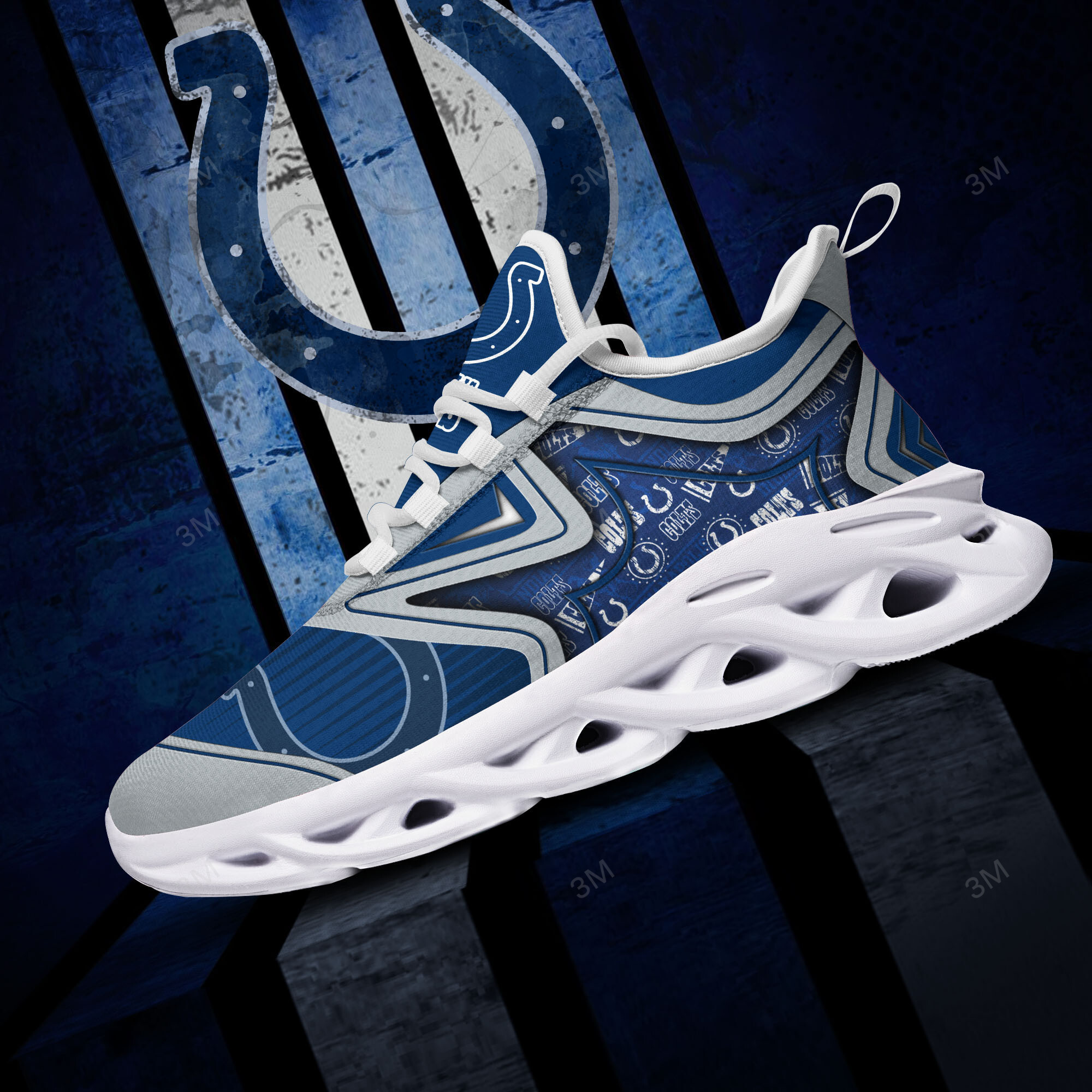 Indianapolis Colts NFL Max Soul Shoes Sneakers For Men And Women
