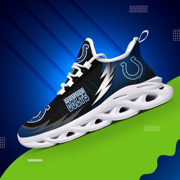 Indianapolis Colts NFL Max Soul Shoes Sneakers For Men And Women