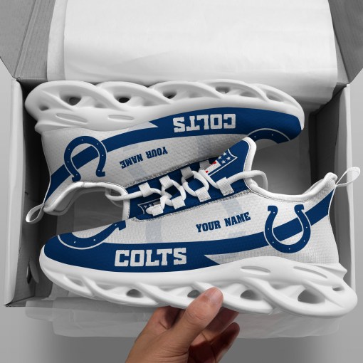 Indianapolis Colts NFL Max Soul Shoes Sneakers For Men And Women