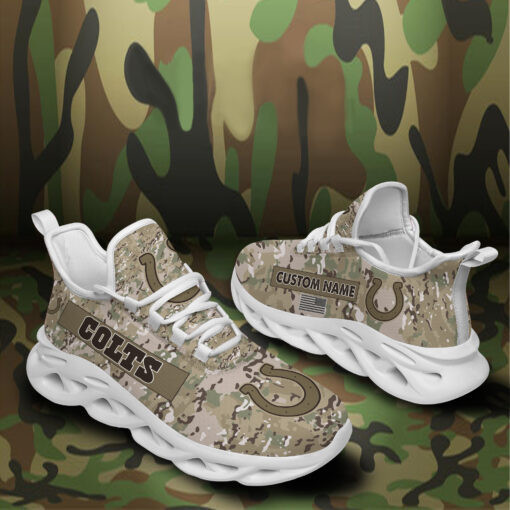 Indianapolis Colts NFL Max Soul Shoes Sneakers For Men And Women