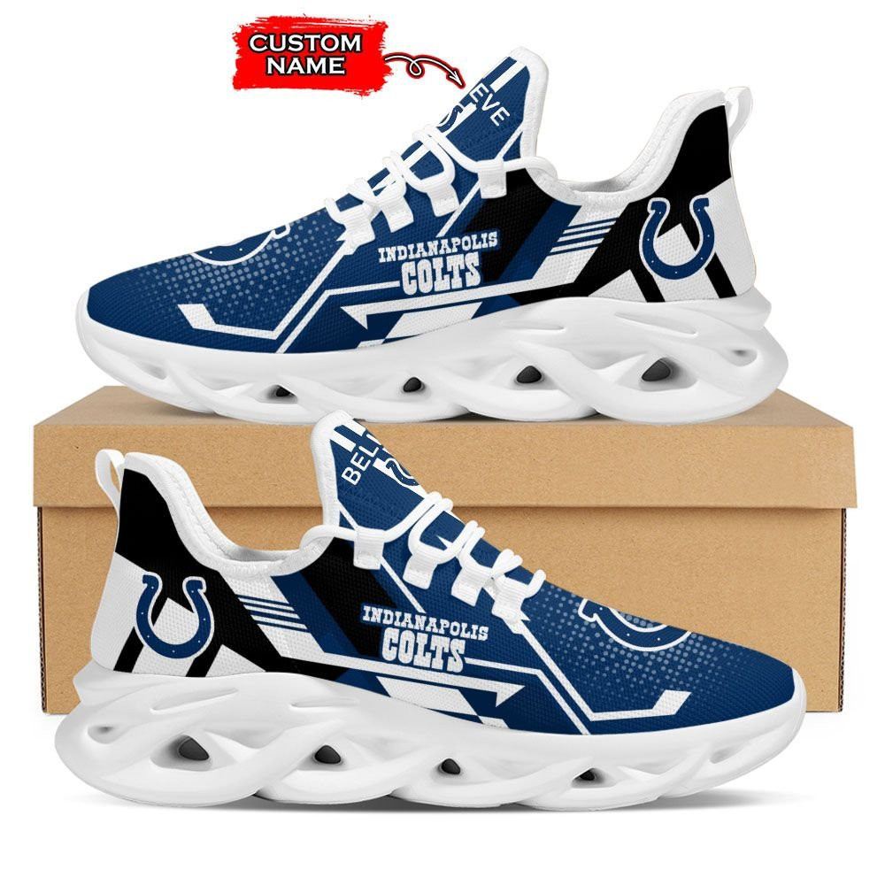 Indianapolis Colts NFL Max Soul Shoes Sneakers For Men And Women