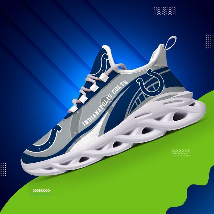Indianapolis Colts NFL Max Soul Shoes Sneakers For Men And Women