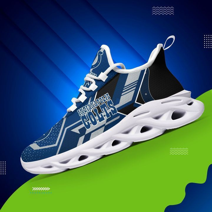 Indianapolis Colts NFL Max Soul Shoes Sneakers For Men And Women