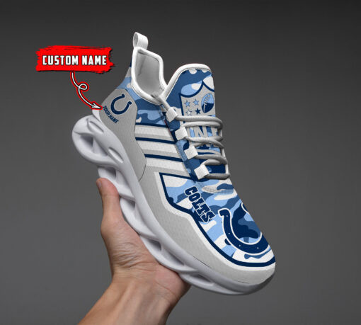 Indianapolis Colts NFL Max Soul Shoes Sneakers For Men And Women