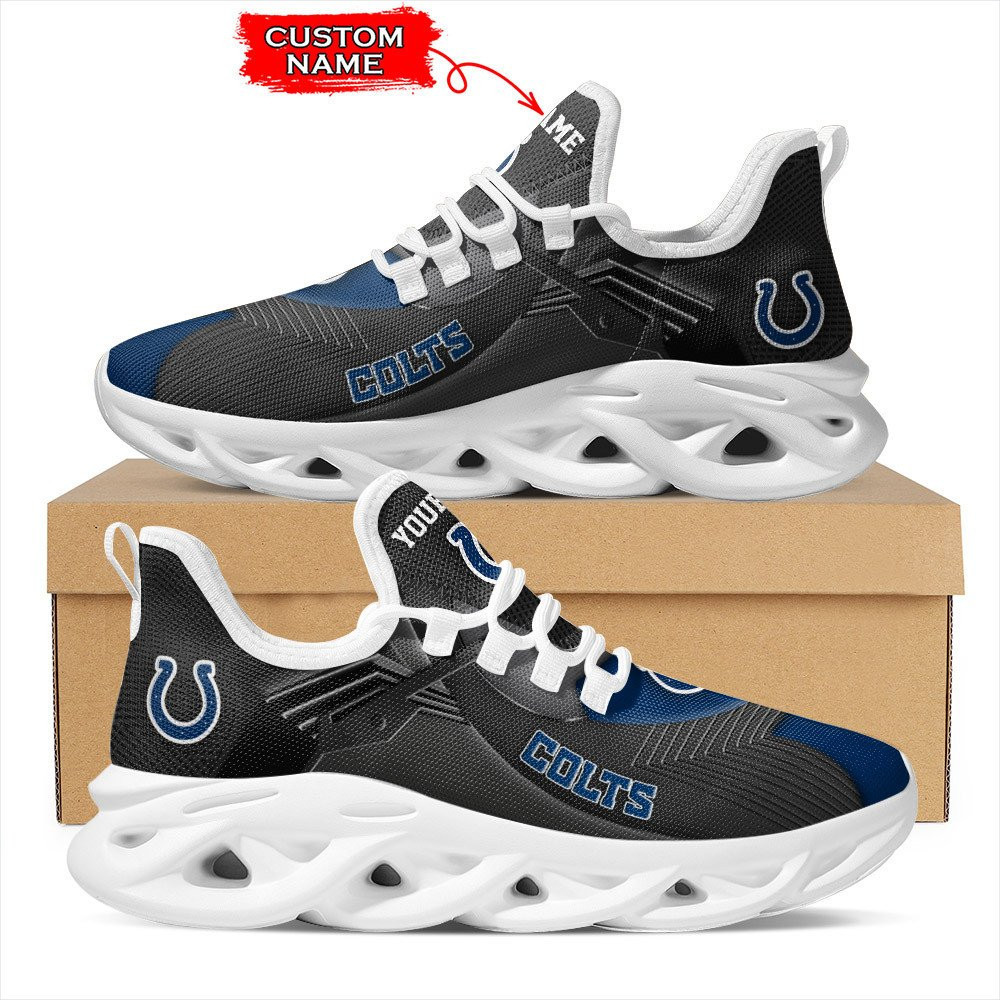 Indianapolis Colts NFL Max Soul Shoes Sneakers For Men And Women