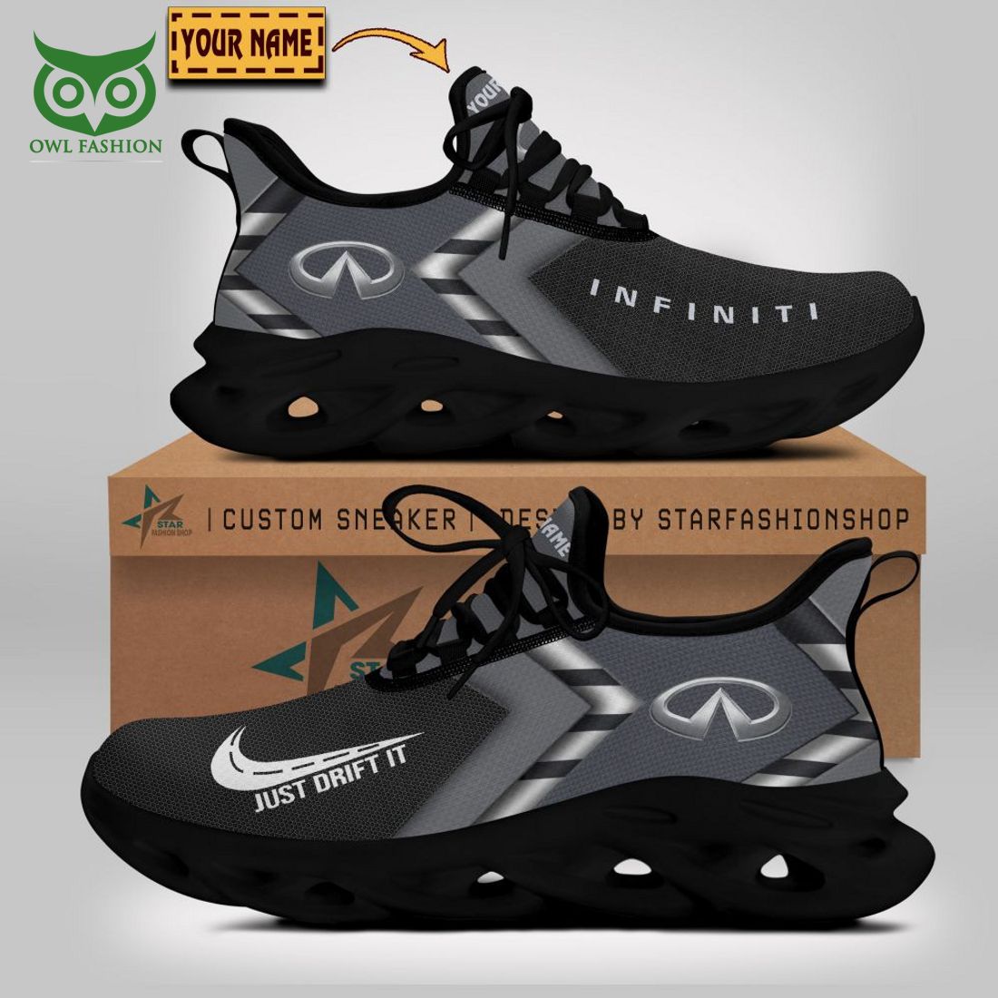 Infiniti Motor Company Max Soul Shoes Sneakers For Men And Women