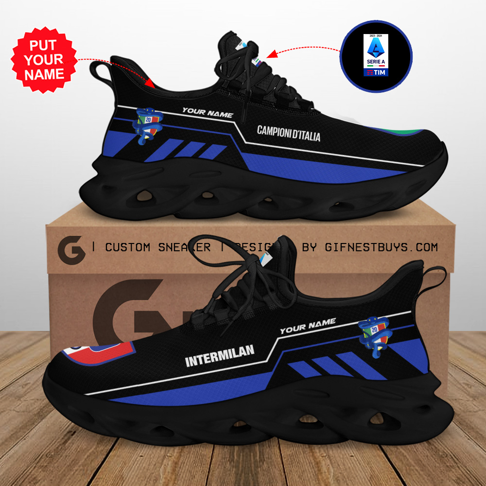 Inter Milan Max Soul Shoes Sneakers For Men And Women