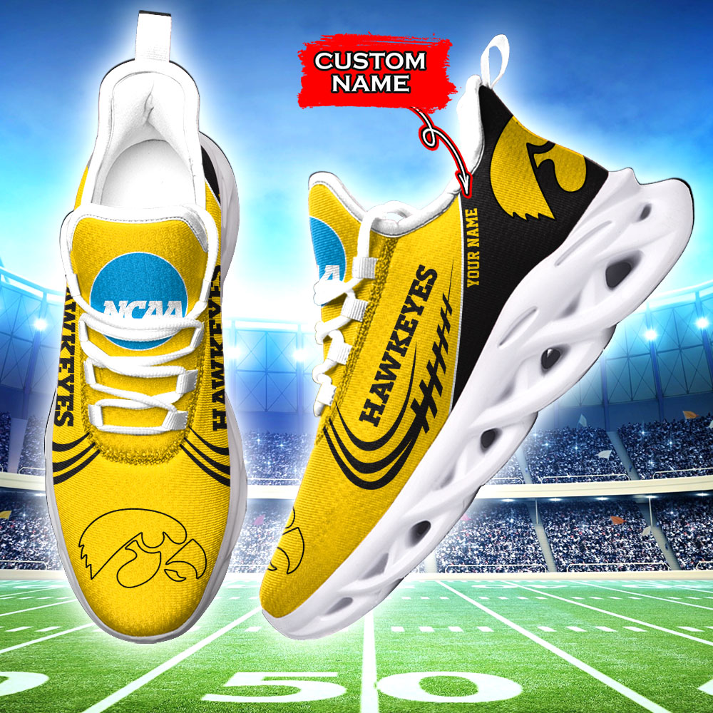 Iowa Hawkeyes NCAA Max Soul Shoes Sneakers For Men And Women