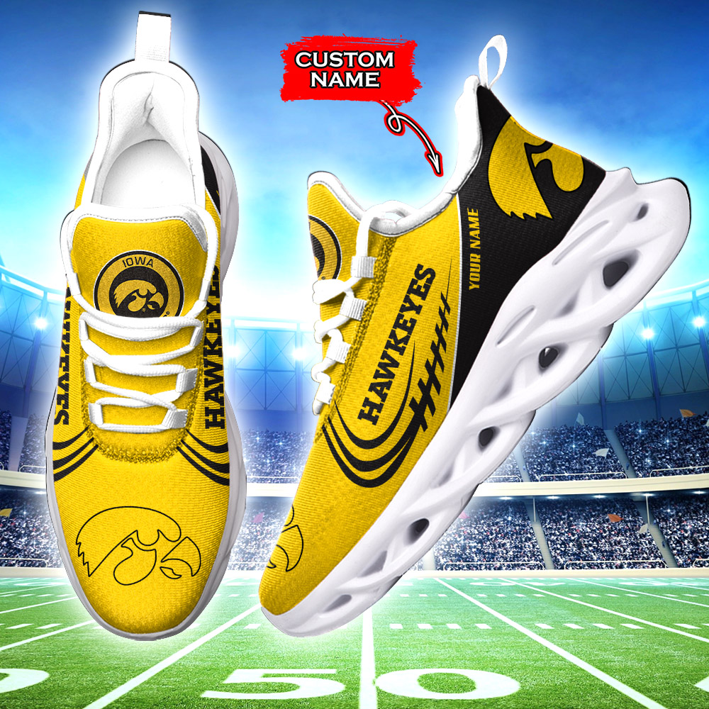Iowa Hawkeyes NCAA Max Soul Shoes Sneakers For Men And Women