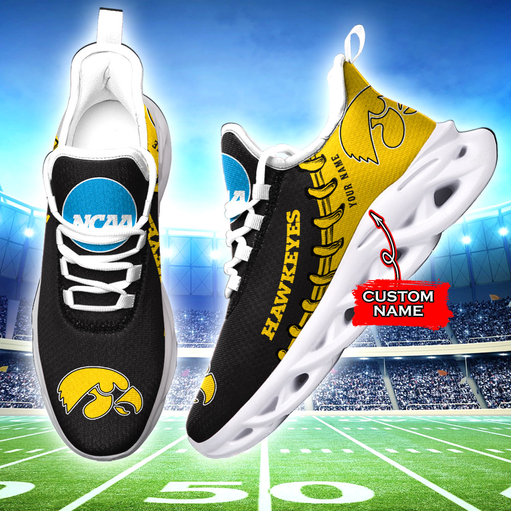 Iowa Hawkeyes NCAA Max Soul Shoes Sneakers For Men And Women