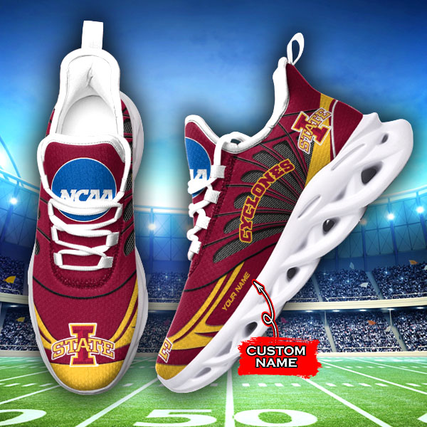 Iowa State Cyclones NCAA Max Soul Shoes Sneakers For Men And Women