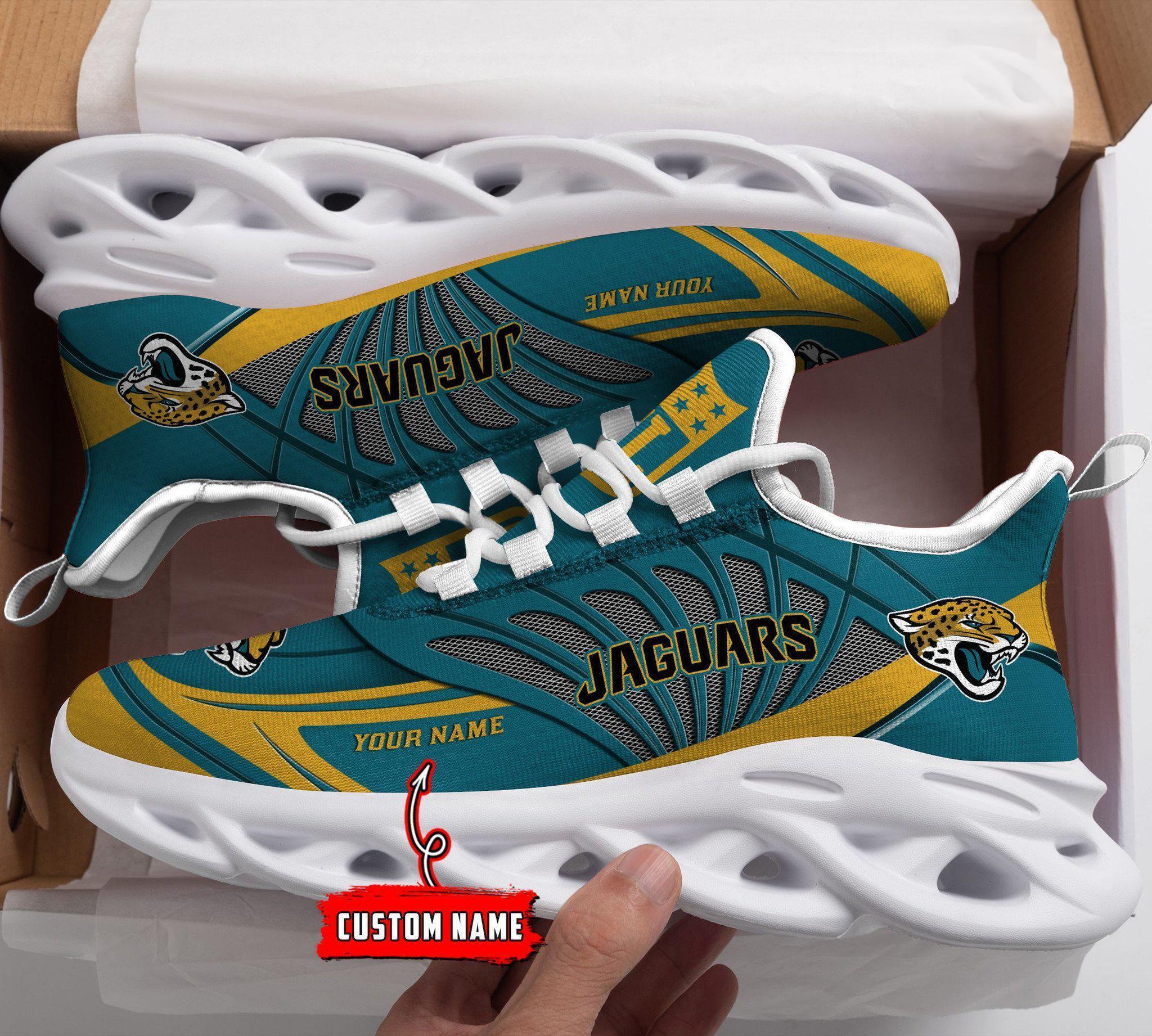 Jacksonville Jaguars Max Soul Shoes Sneakers For Men And Women