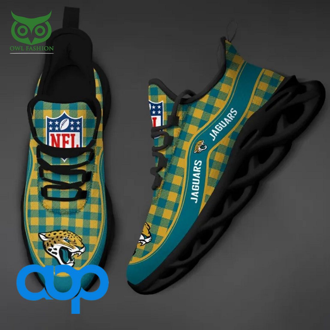 Jacksonville Jaguars Max Soul Shoes Sneakers For Men And Women