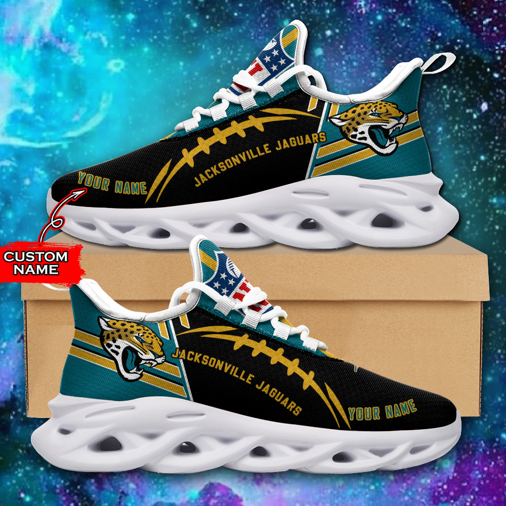 Jacksonville Jaguars NFL Max Soul Shoes Sneakers For Men And Women