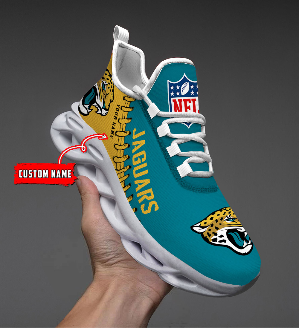 Jacksonville Jaguars NFL Max Soul Shoes Sneakers For Men And Women