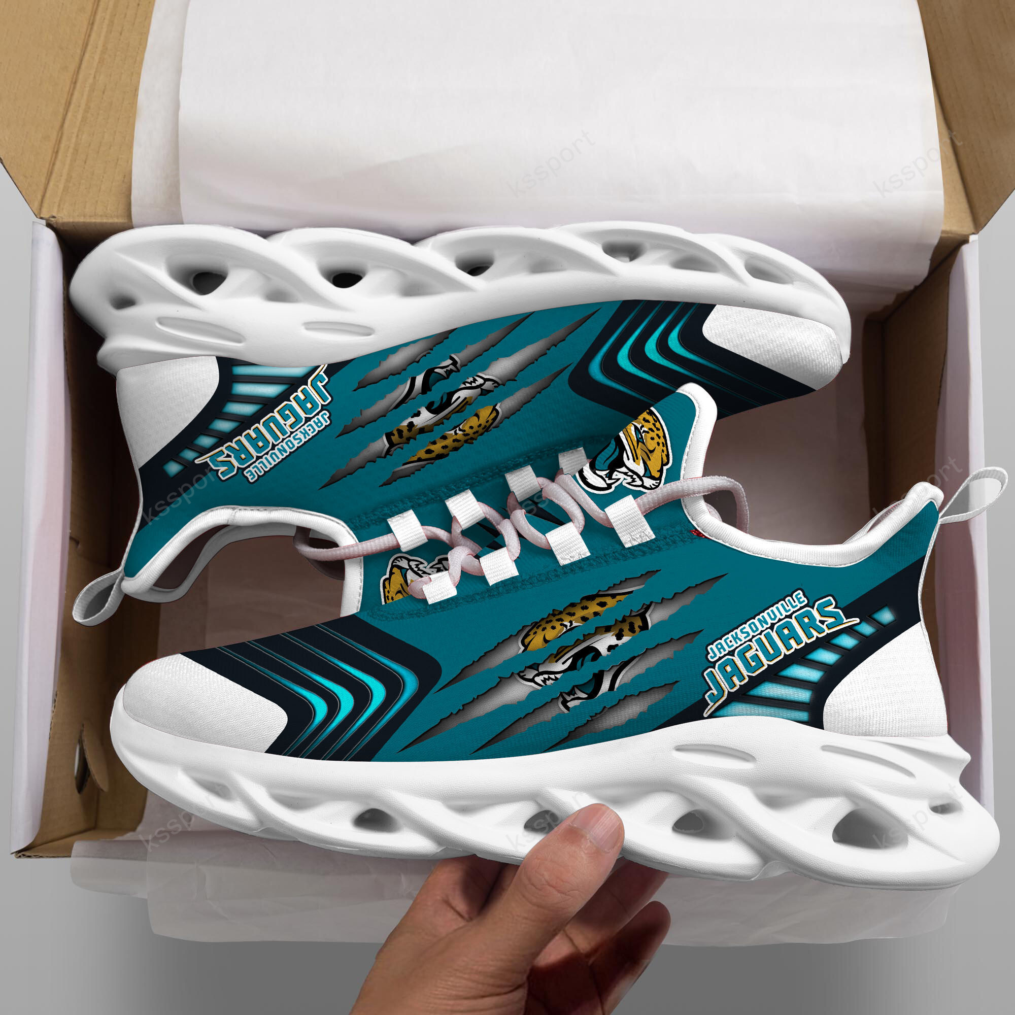 Jacksonville Jaguars NFL Max Soul Shoes Sneakers For Men And Women