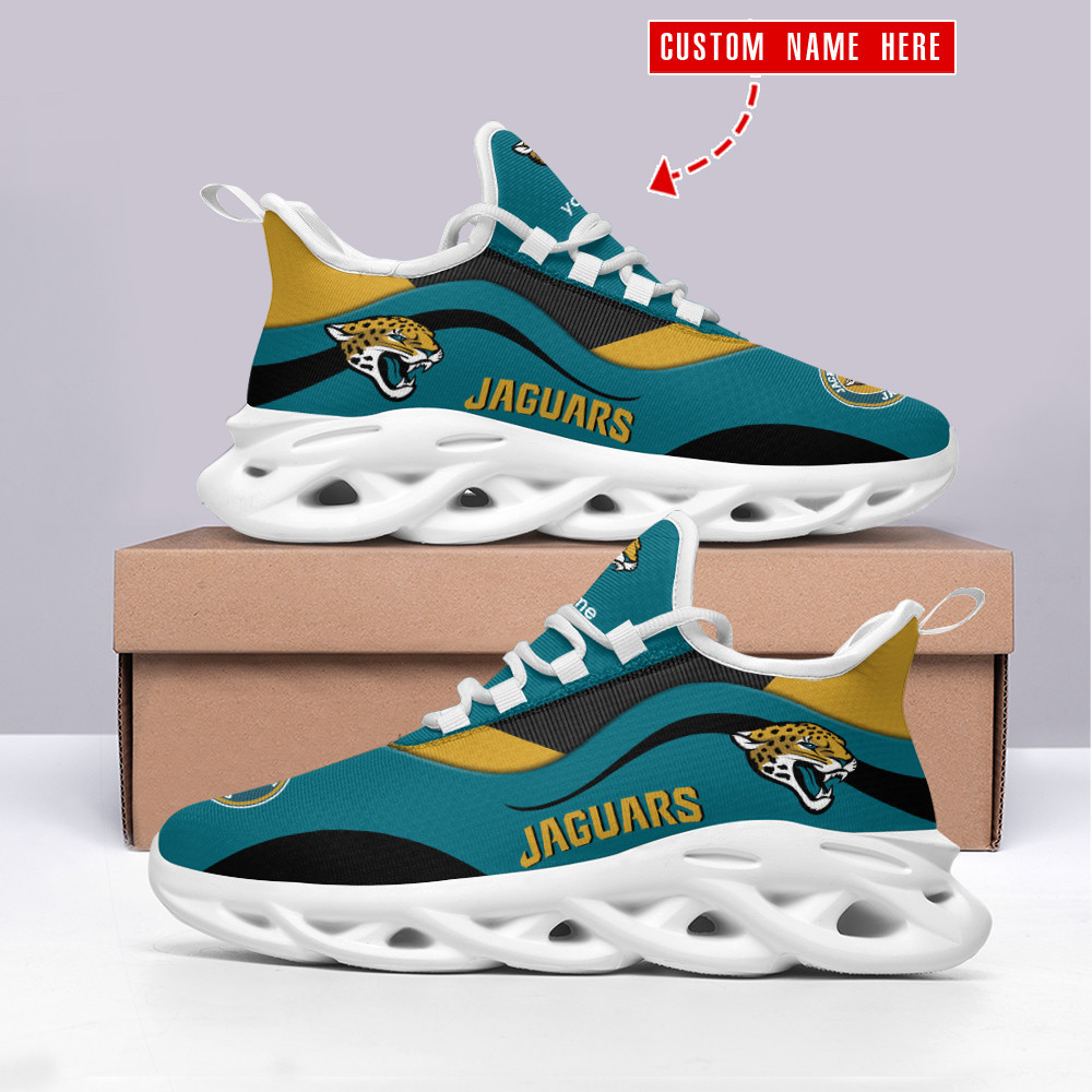 Jacksonville Jaguars NFL Max Soul Shoes Sneakers For Men And Women