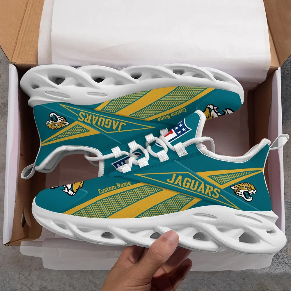 Jacksonville Jaguars NFL Max Soul Shoes Sneakers For Men And Women