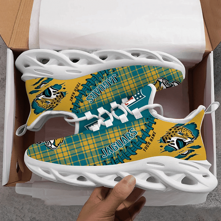 Jacksonville Jaguars NFL Max Soul Shoes Sneakers For Men And Women